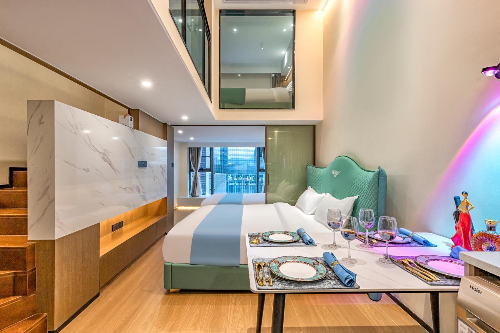 Kunming Dianchi Mideel International Apartment - South Asian Style Fuhai Metro Esterno foto